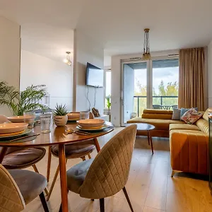  Apartament Chlebova Z Tarasem Na Dachu I Widokiem Na Motławę
